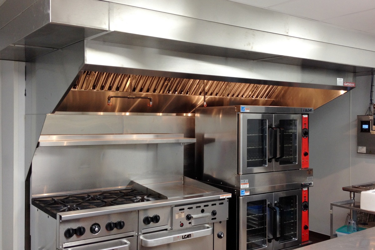 commercial kitchen ventilation hood design